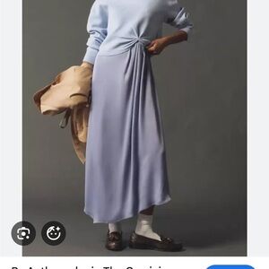 🫐NWT Anthropologie Gemini Twofer Sweater and Slip Dress